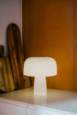 Goodnight Light Boleti Solcelle Lampe H 40 x H 34 cm - LED - Hvid