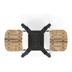 Gozney Arc Stativ H 1,04 m x B 85 cm - Pulverlakeret - Sort