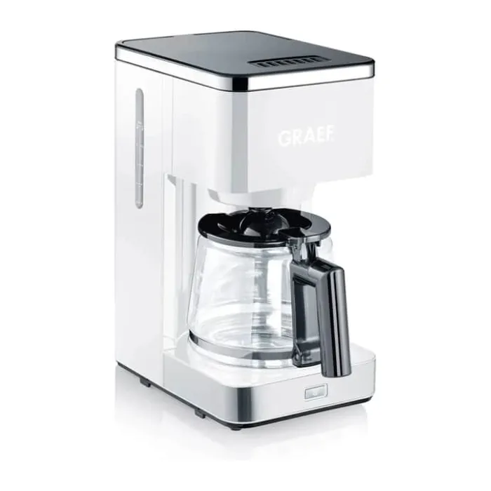 Graef FK401 Kaffemaskine 15 kopper - Varmholdningsfunktion - Hvid