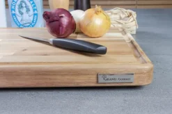 Grand Gourmet Skærebræt B 38,7 x L 58,7 cm - Hasseltræ - Brun