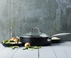 Greenpan Copenhagen Sauterpande 4,3 liter - Aluminium - Keramisk nonstick Infinity belægning