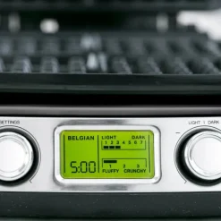 Greenpan Elite Vaffeljern Lav to slags vafler - 1600 Watt - Stål