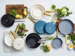 Greenpan Evolution Stegepande Ø 28 cm - Genanvendt aluminium/rustfrit stål - Non-stick belægning