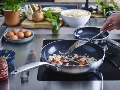 Greenpan Geneva Stegepande Ø 18 cm - Rustfrit stål - Sort