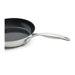Greenpan Geneva Stegepande Ø 20 cm - Rustfrit stål - Sort