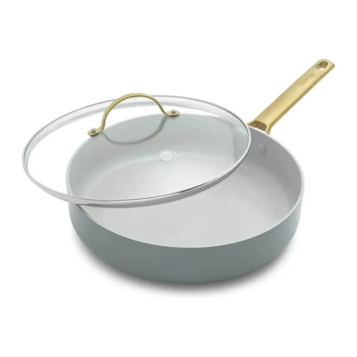 Greenpan Padova Sauterpande Ø 28 cm - Aluminium/rustfrit stål - Skye Blue