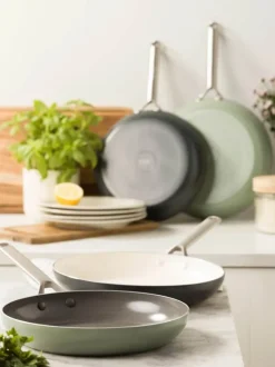 Greenpan Royal Stegepande Ø 28 cm - Rustfrit stål/aluminium - Non-stick belægning