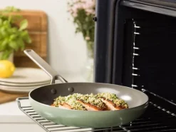 Greenpan Royal Stegepande Ø 28 cm - Rustfrit stål/aluminium - Non-stick belægning
