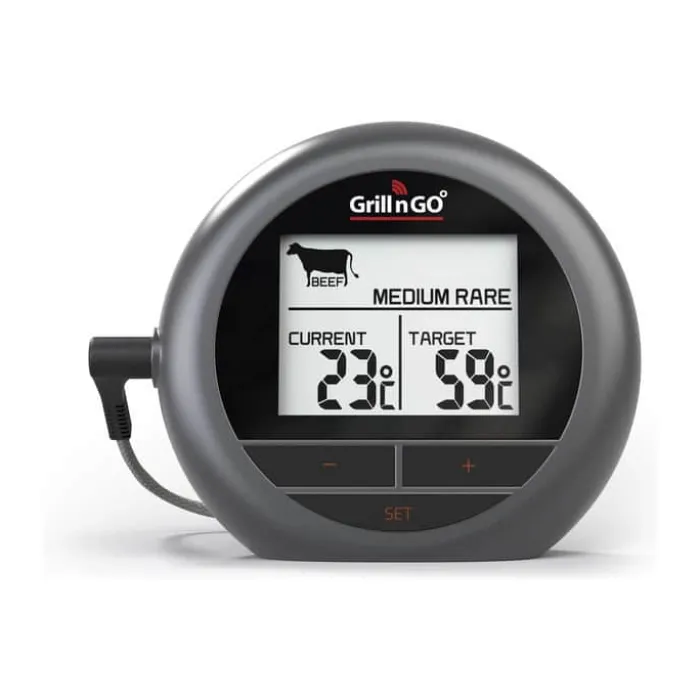 GRILL'N'GO One 2.0 Stegetermometer Trådløs Bluetooth - Brug via app - Timerfunktion