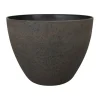 Gus Nova Urtepotte Ø 22 x H 17 cm - Plastik - Brun