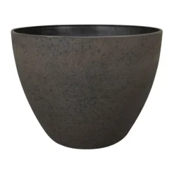 Gus Nova Urtepotte Ø 22 x H 17 cm - Plastik - Brun