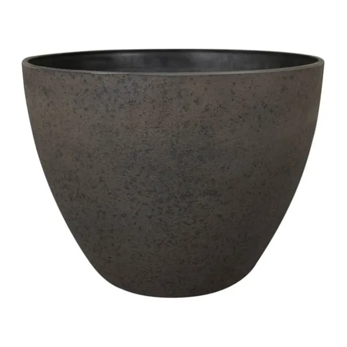 Gus Nova Urtepotte Ø 22 x H 17 cm - Plastik - Brun