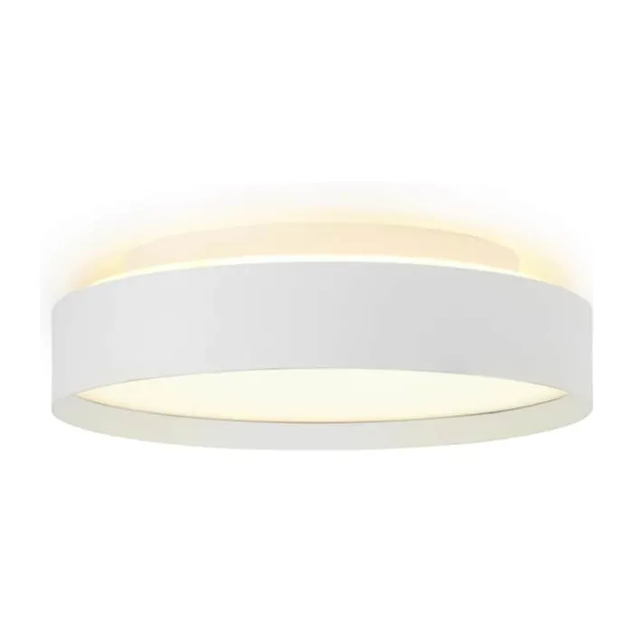 Halo Design Backlight Full Plafond Ø 30 cm - Plastik - Hvid