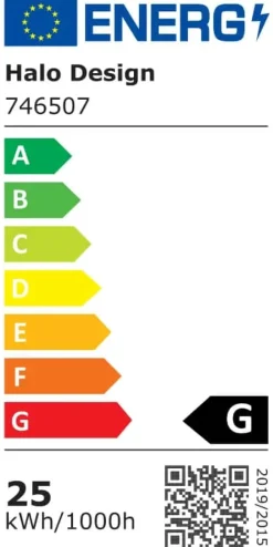 Halo Design Backlight String Plafond Ø 30 cm - Plastik - Hvid
