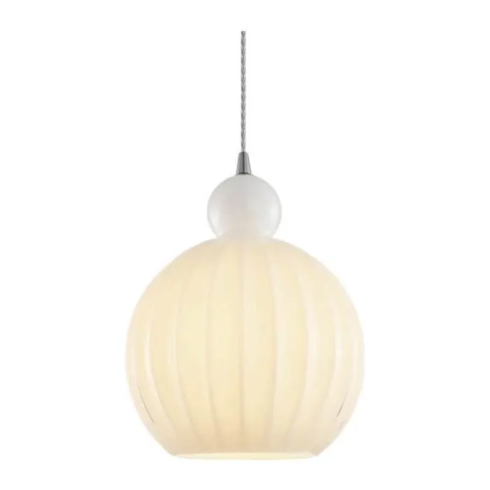 Halo Design Ball Ball Pendel Ø 25 cm - Glas - Opal