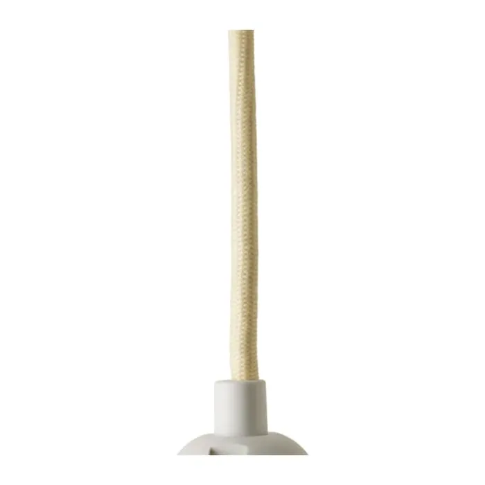 Halo Design Basis Fatningssæt L 2 meter - E27 fatning - Creme