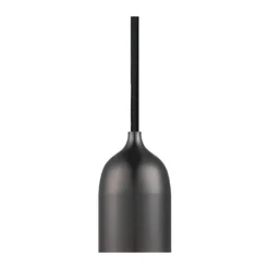 Halo Design Classic Fatningssæt H 10 cm - E27 - Gun Black