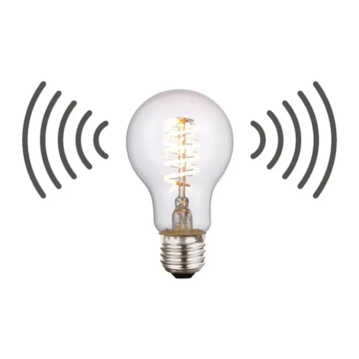 Halo Design Colors Decor Sensor LED Lyspære H 11 cm - E27 - Klar
