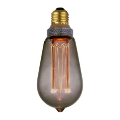 Halo Design Colors Dim Drop LED Lyspære H 14 cm - E27 - Smoke
