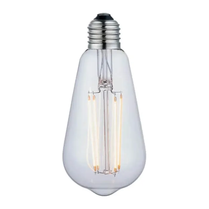 Halo Design Colors Drop De luxe LED Lyspære H 14 cm - E27 - Klar