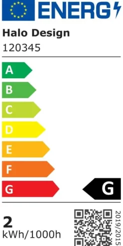 Halo Design Colors Drop De luxe LED Lyspære H 14 cm - E27 - Klar