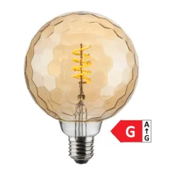 Halo Design Colors Geo Lyspære H 16,5 cm - E27 - Amber