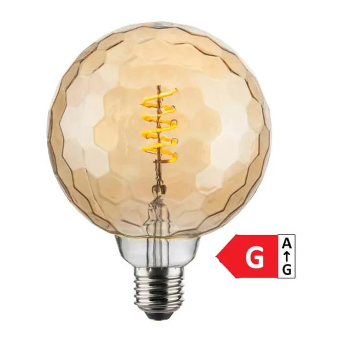 Halo Design Colors Geo Lyspære H 16,5 cm - E27 - Amber
