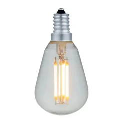 Halo Design Colors Mini Drop De Luxe LED Lyspære H 9,5 cm - E14 - Klar