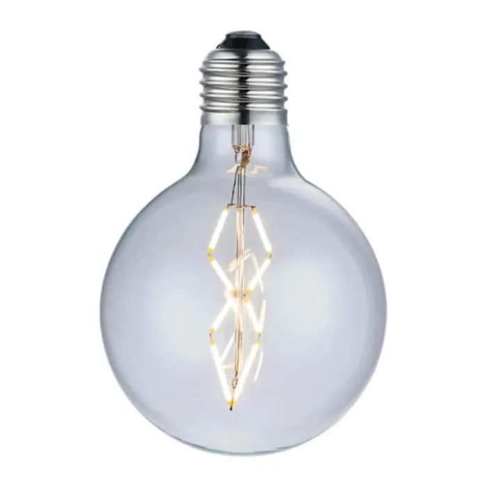 Halo Design Colors Mini Globe De Lux LED Lyspære H 12 cm - E27 - Klar
