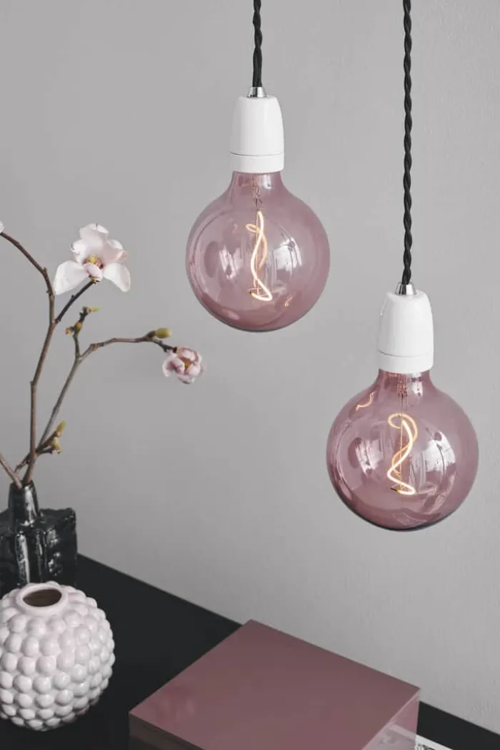 Halo Design Colors Soft light LED Lyspære H 16,5 cm - E27 - Rosa