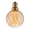 Halo Design Colors Twist LED Lyspære H 13,4 cm - E27 - Amber