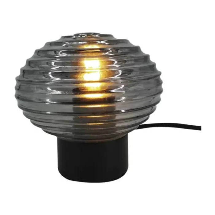 Halo Design Cool Bordlampe H 15 cm - Glas/metal - Sort