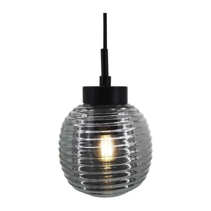 Halo Design Cool Pendel Ø 15 cm - Glas/metal - Sort