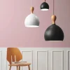 Halo Design Dueodde Pendel Ø 39 x H 55 cm - Metal/træ - Hvid