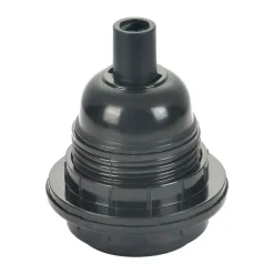 Halo Design Fatning E27 Fatning - ABS Plastik - Sort
