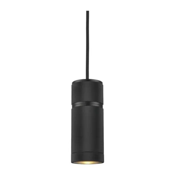 Halo Design Halo Pendel H 15 cm - Aluminium - Sort