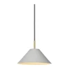Halo Design Hygge Pendel Ø 24 cm - Metal/akryl - Varm Grå