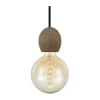 Halo Design Light Fatningssæt E27 fatning - Træ - Natur