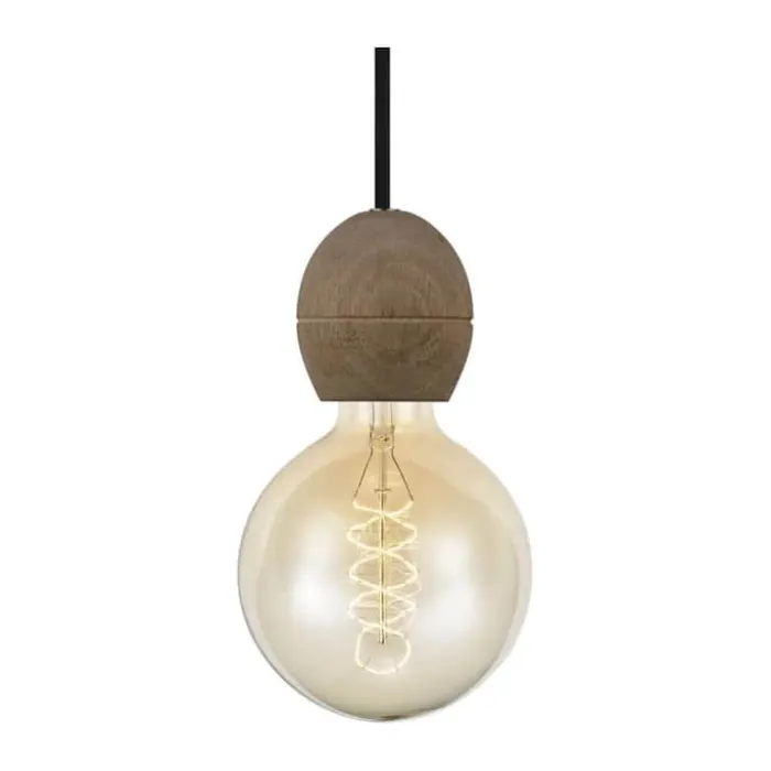 Halo Design Light Fatningssæt E27 fatning - Træ - Natur