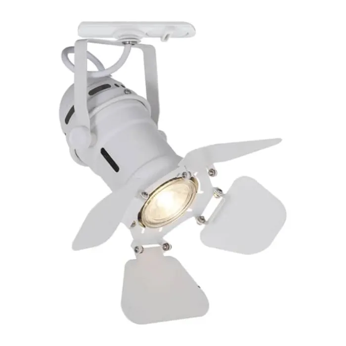 Halo Design Loftslampe H 25 x B 10 cm - Metal - Hvid
