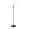 Halo Design Lucid LED Gulvlampe H 140 cm - Metal/glas - Sort