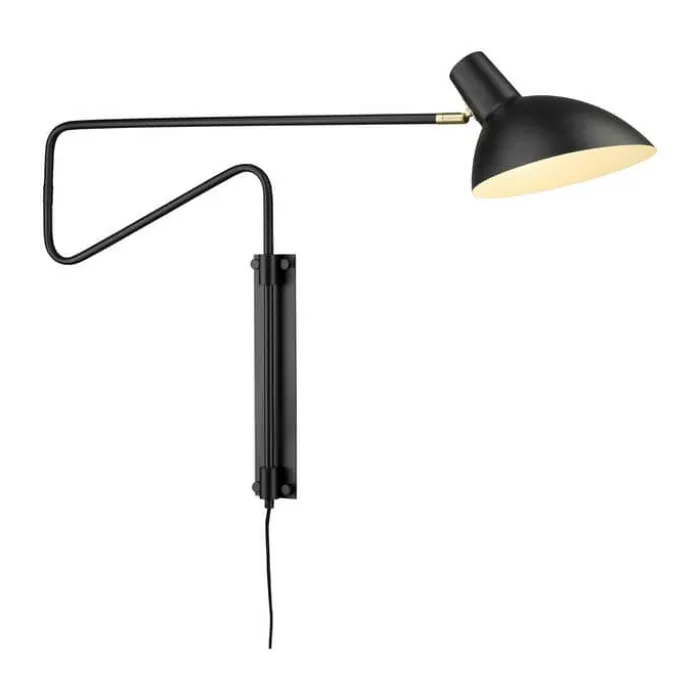 Halo Design Metropole Deluxe Væglampe H 19,5 cm - G9 - Sort