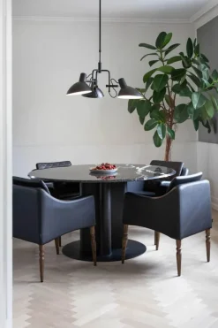 Halo Design Metropole Lysekrone Ø 73 cm - E27 - Sort
