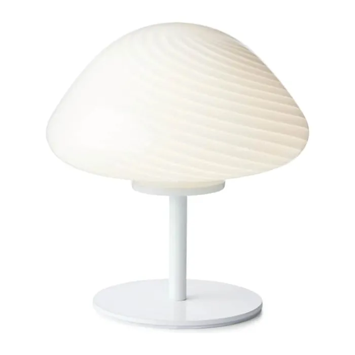 Halo Design Mini Mush Bordlampe Ø 17 x H 17 cm - Metal/glas - Opal