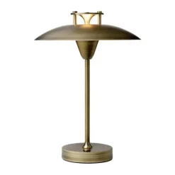 Halo Design Mini Stepp Bordlampe Ø 16,5 x H 23 cm - Metal - Antik messing
