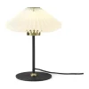 Halo Design Paris Bordlampe H 32 cm - Metal/PVC - Clean White/Sort