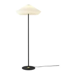 Halo Design Paris Gulvlampe H 140 cm - Metal/PVC - Sort/Clean White