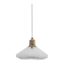 Halo Design Paris Pendel Ø 24 cm - Tekstil - Hvid