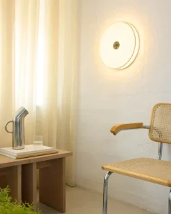 Halo Design Shade Loftslampe Ø 40 cm - Metal/stof - Creme