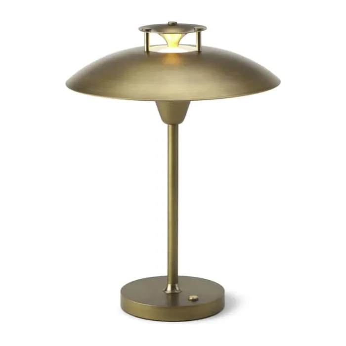 Halo Design Stepp 1-2-3 Transportabel Bordlampe Ø 22 x H 30 cm - LED- Antik